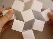 Papírové kostky - Jak si udělat z papíru pohyblivé kostky