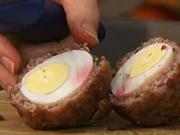 Vejce 3x jinak - škotske vejce, česnekové oči, kořeněné vejce.