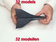 Letadlo z papíru - 32 modelu ak poskládat letadlo z papíru