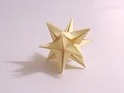 Papírová hvězda - Jak vyrobit vánoční hvězdu z papíru