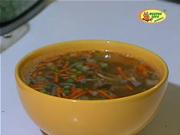 Čínska polévka - recept na činskou polévku se zeleninou a těstovinami