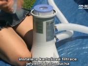 Bazénová filtrace - jak se instaluje kartušová filtrace M1