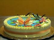Motýl na dortu - zdobení dortu