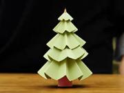 Papírový vánoční stromek - jak si připravit vánoční stromek z papíru