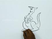 Jak nakreslit klokana - jak se kreslí klokan