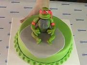 Ninja želvy - jak ozdobit dort s Ninja želvou