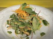 Salát s grilovanou hlívou - recept na salát s grilovanou hlívou