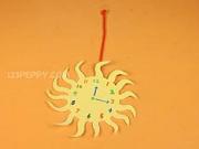 Sluneční hodiny - jak vyrobit hodiny z papíru v tvaru slunce