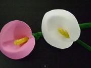Květ lilie - jak  udělat umělý květ lílie
