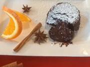 Čokoládový lávový dezert - recept na čokoládový dezert