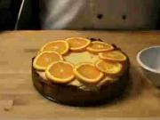 Tvarohový koláč s pomerančem - recept na tvarohovo-pomerančový koláč