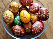 Voskované kraslice - velikonoční vajíčka