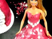 Dort s panenkou - jak se dělá dort s panenkou barbie