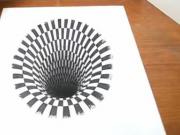 Jak nakreslit díru - optická 3D iluze - anamorfóza