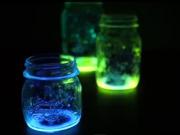 Svítící sklenice - jak si vyrobit svítící lucerny