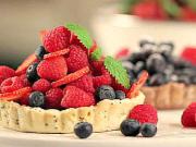 Mini košíčky s chia a lesním ovocem - recept