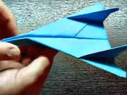 Papierové lietadlo - ako si poskladať lietadlo Super Jet z papiera