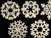 Sněhové vločky z papíru - jak si vyrobit různé sněhové vločky
