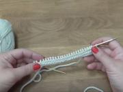 Pletení hladce a obrace - Základy pletení - jak se plete hladce a obrace