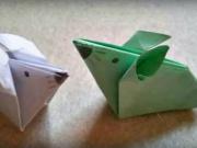 Myška z papíru - jak poskládat papírové myšky