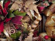 vánoční věnce a dekorace - inspirace na vánoční věnce a dekorace  - Vánoční výzdoba 42