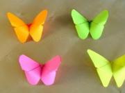 Motýl z papíru - jak si vyrobit papírového motýla