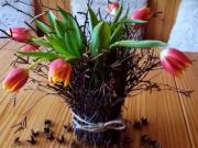Jarní váza z břízy
