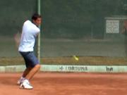 Tenisový úder - backhand / bekhend  - Tenis