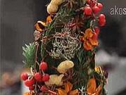 Netradiční vánoční stromek - jak vyrobit netradiční vánoční stromeček
